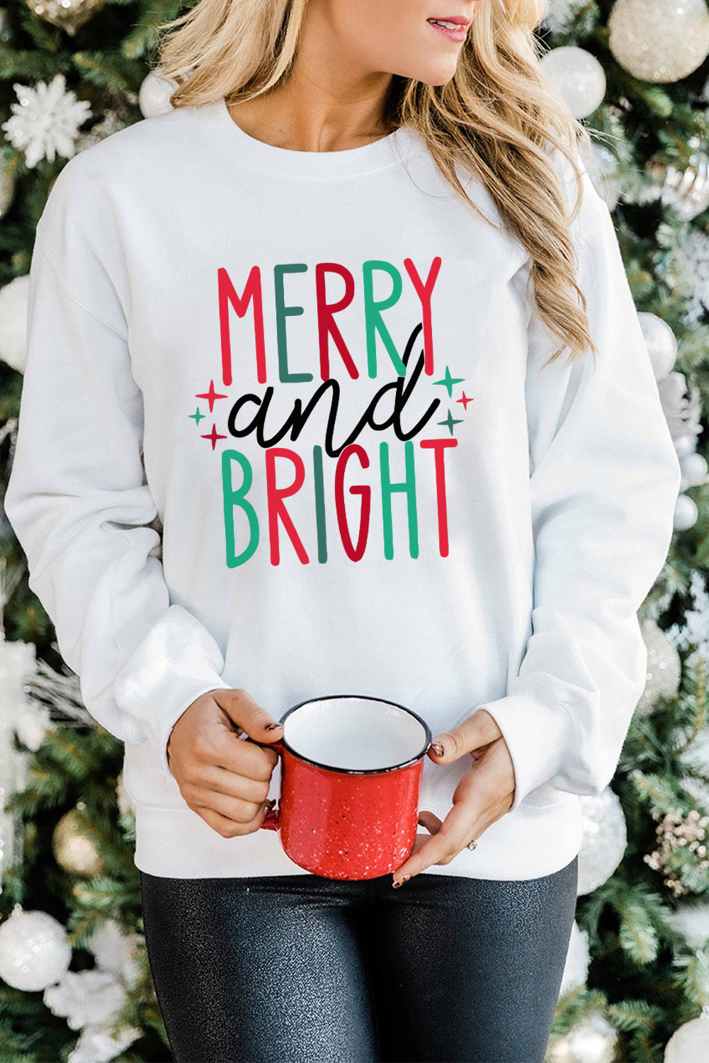 Merry and Bright Crewneck Sweatshirt