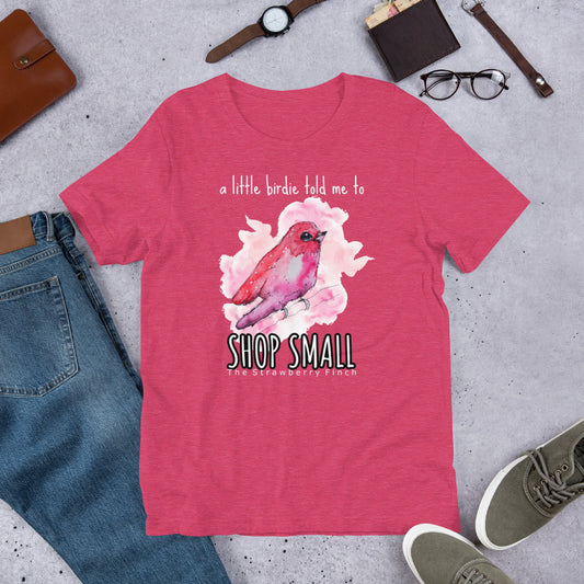 Shop Small Strawberry Finch Tee